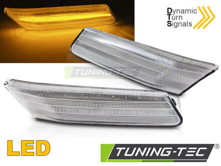 Bočné LED smerovky Porsche 911 Cayman Boxter Dynamic White