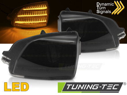 LED smerovky do zrkadiel Volvo XC70 XC90 Smoke