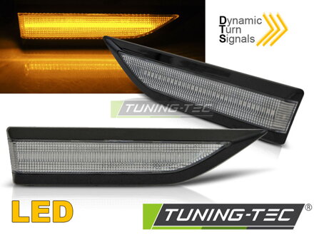 LED smerovky bočné VW Caddy 15-20 Dynamic Black White