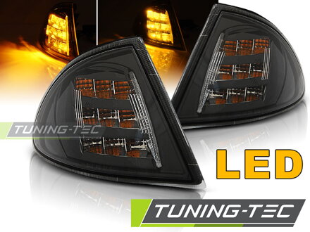 Predné LED smerovky BMW E46 Sedan/Touring 98-01 Black