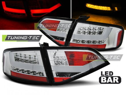 Zadné Led Bar svetlá Audi A4 B8 08-11 Chrome Zadné Led Bar svetlá Audi A4 B8 08-11 Chrome