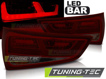 Zadné LED svetlá Audi A1 10-14 červeno-dymové Zadné LED svetlá Audi A1 10-14 červeno-dymové