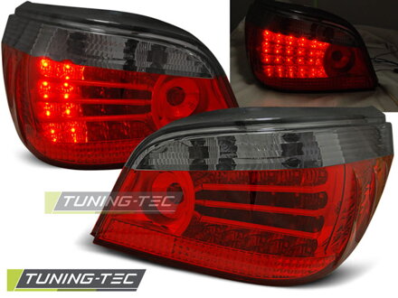 Zadné tuningové svetlá BMW E60 03-07 Smoke Red Led Diody Zadné tuningové svetlá BMW E60 03-07 Smoke Red Led Diody