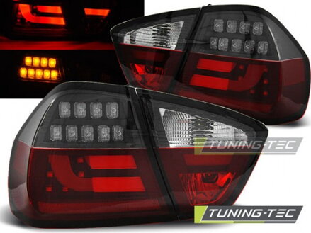 Zadné svetlá BMW E90 Sedan 05-08 Red White Black Led Bar Zadné svetlá BMW E90 Sedan 05-08 Red White Black Led Bar