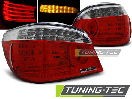 Zadné svetlá BMW E60 03-07 Led Red White Zadné svetlá BMW E60 03-07 Led Red White