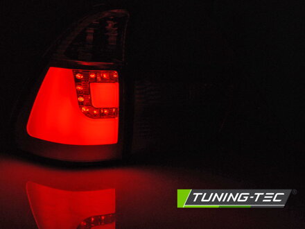 Zadné svetlá BMW E53 X5 99-03 Red White Led Bar