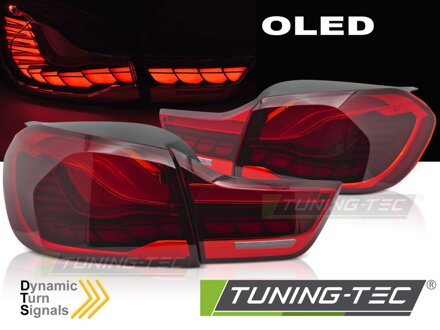 Zadné OLED svetlá BMW 4 F32 F33 F36 Red