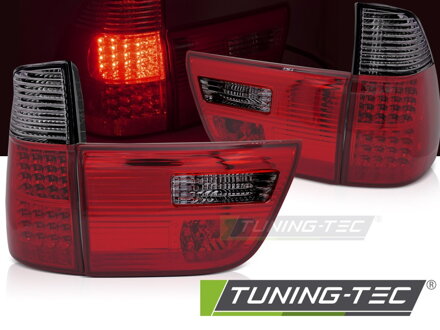 Zadné svetlá BMW E53 X5 99-03 Red Smoke LED Zadné svetlá BMW E53 X5 99-03 Red Smoke LED