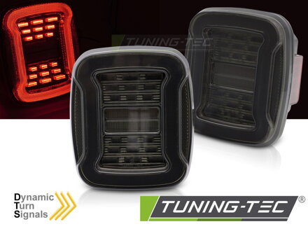 Zadné svetlá Jeep Wrangler YJ TJ 91-06 Smoke LED Zadné svetlá Jeep Wrangler YJ TJ 91-06 Smoke LED