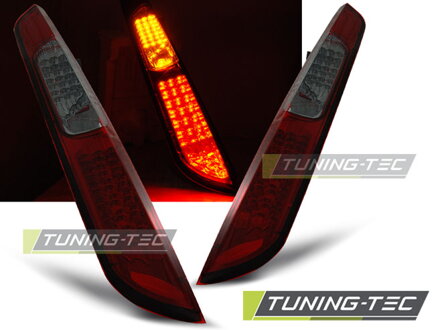 Zadné svetlá Ford Focus MK2 Hatchback 08-10 Red Smoke Led Zadné svetlá Ford Focus MK2 Hatchback 08-10 Red Smoke Led