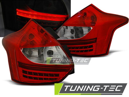 Zadné svetlá Ford Focus 3 2011-2014 Red White Led Zadné svetlá Ford Focus 3 2011-2014 Red White Led