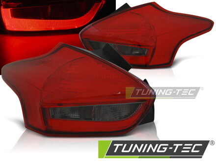 Zadné svetlá Ford Focus MK3 15-18 HB Red Smoke LED Zadné svetlá Ford Focus MK3 15-18 HB Red Smoke LED