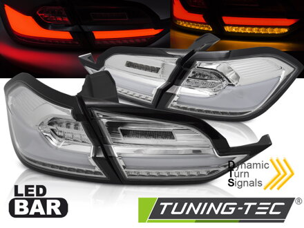 Zadné svetlá Ford Fiesta MK8 17-21 Chrome