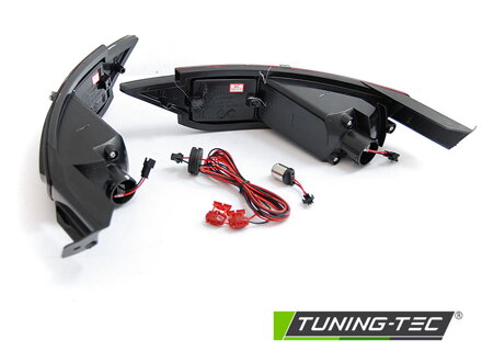 Zadné LED hmlovky Ford Fiesta MK7 08-16 Red Smoke