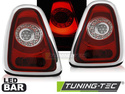 Zadné svetlá Mini Cooper R56 R57 10-14 Red White LED Bar Zadné svetlá Mini Cooper R56 R57 10-14 Red White LED Bar