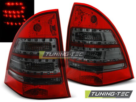 Zadné svetlá Mercedes W203 Kombi 00-07 Red Smoke Led Zadné svetlá Mercedes W203 Kombi 00-07 Red Smoke Led