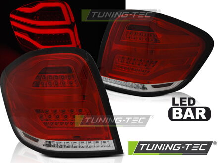 Zadné svetlá Mercedes ML W164 09-11 Red White LED Zadné svetlá Mercedes ML W164 09-11 Red White LED