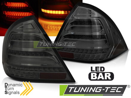 Zadné svetlá Mercedes W203 Sedan 04-07 Smoke LED BAR Zadné svetlá Mercedes W203 Sedan 04-07 Smoke LED BAR
