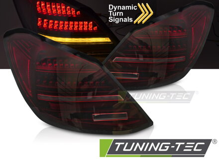 Zadné svetlá Mercedes C W205 14-21 Red Black LED