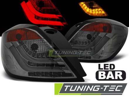 Zadné svetlá Opel Astra H 04-09 3D Smoke LED Bar Zadné svetlá Opel Astra H 04-09 3D Smoke LED Bar