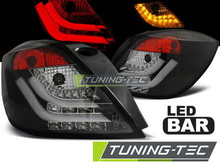 Zadné svetlá Opel Astra H 04-09 3D Black LED Bar Zadné svetlá Opel Astra H 04-09 3D Black LED Bar