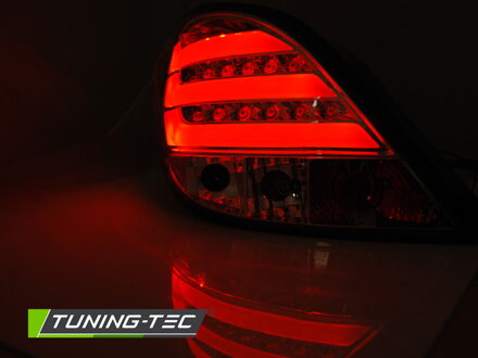 Zadné svetlá Peugeot 207 06-09 Red White Led Bar Zadné svetlá Peugeot 207 06-09 Red White Led Bar