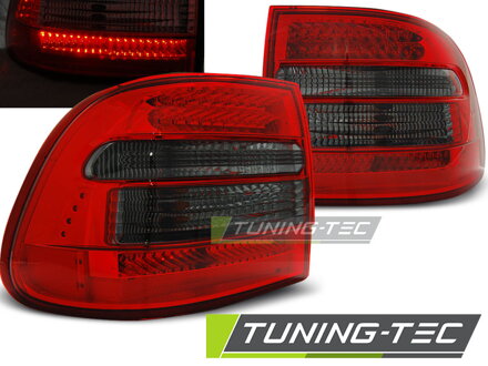 Zadné svetlá Porsche Cayenne 02-06 Red Smoke Led Zadné svetlá Porsche Cayenne 02-06 Red Smoke Led