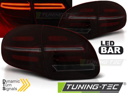 Zadné svetlá Porsche Cayenne 10-15 Black Red Smoke LED Zadné svetlá Porsche Cayenne 10-15 Black Red Smoke LED