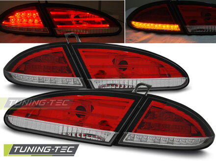 Zadné svetlá Seat Leon II Red White Led Diody  