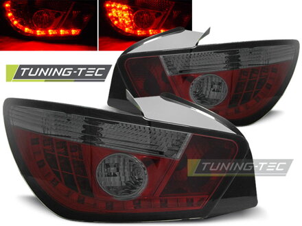 Zadné diodové svetlá Seat Ibiza 6J 3D 08-12 Red Smoke Led Zadné diodové svetlá Seat Ibiza 6J 3D 08-12 Red Smoke Led