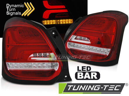 Zadné svetlá Suzuki Swift VI Red White Dynamic LED Zadné svetlá Suzuki Swift VI Red White Dynamic LED