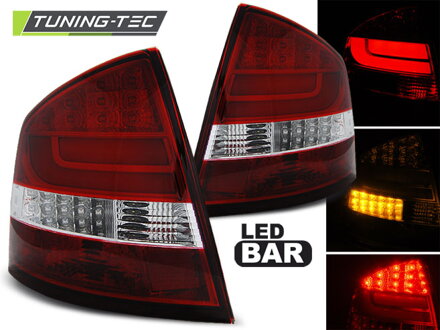 Zadné svetlá Škoda Octavia II Sedan Red Led Bar Zadné svetlá Škoda Octavia II Sedan Red Led Bar