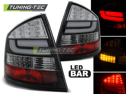 Zadné svetlá Škoda Octavia II Sedan Black Led Bar Zadné svetlá Škoda Octavia II Sedan Black Led Bar