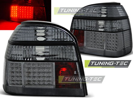 Zadné diodové svetlá VW Golf 3 91-97 Smoke Led Zadné diodové svetlá VW Golf 3 91-97 Smoke Led