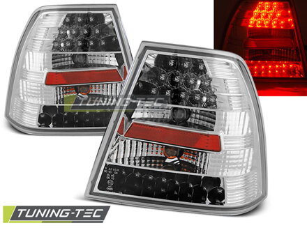 Zadné svetlá na VW Bora Chrome Led Zadné svetlá na VW Bora Chrome Led