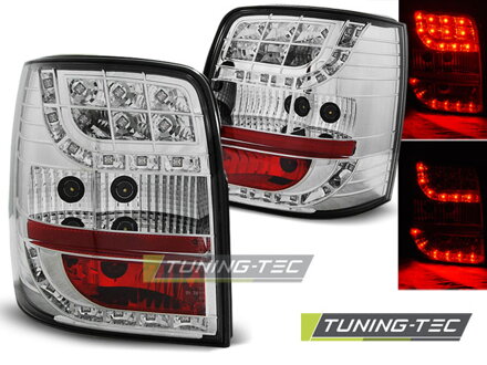 Zadné diodové svetlá VW Passat 3BG Kombi 00-04 Chrome Led Zadné diodové svetlá VW Passat 3BG Kombi 00-04 Chrome Led
