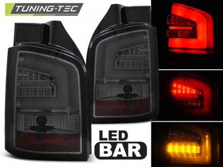 Zadné diodové svetlá VW T5 03-09 Smoke Led Bar Zadné diodové svetlá VW T5 03-09 Smoke Led Bar