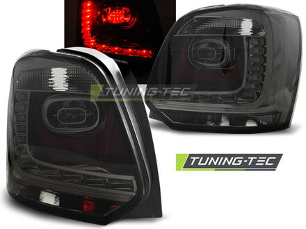 Zadné diodové svetlá VW Polo 09-13 Smoke LED
