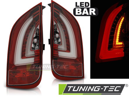 Zadné svetlá Škoda Citigo/VW UP Red White LED BAR Zadné svetlá Škoda Citigo/VW UP Red White LED BAR