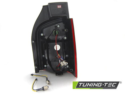 Zadné svetlá VW T5 03-09 Twin Door Red White LED