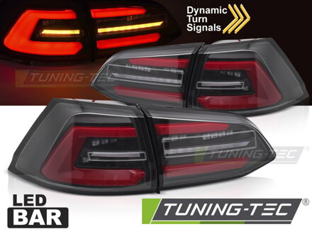 Zadné svetlá VW Golf 7 Variant 17-19 Black White Red Dynamic LED Zadné svetlá VW Golf 7 Variant 17-19 Black White Red Dynamic LED
