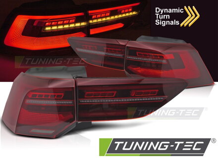 Zadné svetlá VW Golf 8 Hatchback Red Led Dynamic