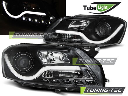 Predné svetlá VW Passat B7 10-14 Tubelight Black Predné svetlá VW Passat B7 10-14 Tubelight Black
