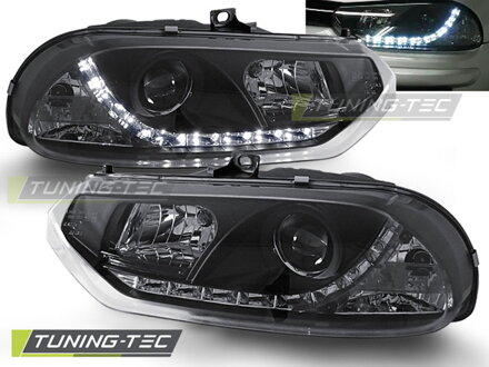 Čierne predné svetlá Alfa Romeo 156 (1997–2003) Devil Eyes