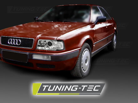Predné svetlá AUDI 80 B4 Devil Eyes Chrome 91-96 Predné svetlá AUDI 80 B4 Devil Eyes Chrome 91-96