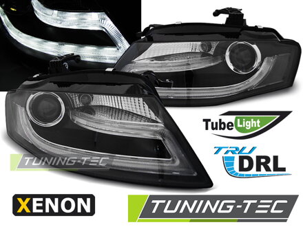 Predné svetlá Audi A4 B8 2008-2011 TRU-DRL Xenon Black Predné svetlá Audi A4 B8 2008-2011 TRU-DRL Xenon Black