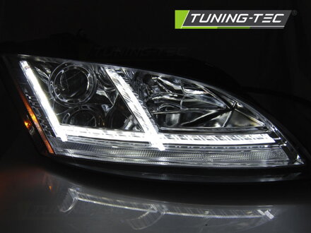 Predné svetlá Audi TT 8J 06-10 Chrome Led Seq Xenon AFS Predné svetlá Audi TT 8J 06-10 Chrome Led Seq Xenon AFS