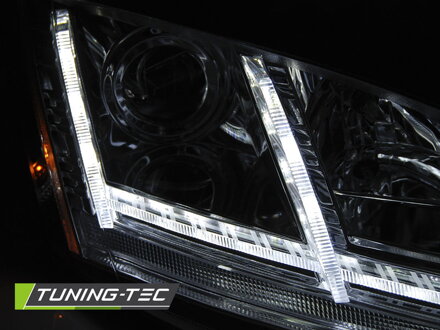 Predné svetlá Audi TT 8J 06-10 Chrome Led Seq Xenon AFS Predné svetlá Audi TT 8J 06-10 Chrome Led Seq Xenon AFS