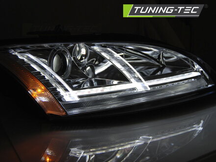 Predné svetlá Audi TT 8J 06-10 Chrome Led Seq Xenon AFS Predné svetlá Audi TT 8J 06-10 Chrome Led Seq Xenon AFS