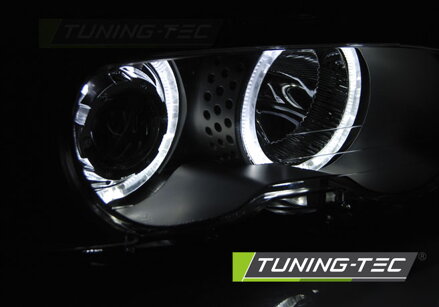 Predné Angel Eyes svetlá BMW E46 99-03 Coupe / Cabrio Black Predné Angel Eyes svetlá BMW E46 99-03 Coupe / Cabrio Black